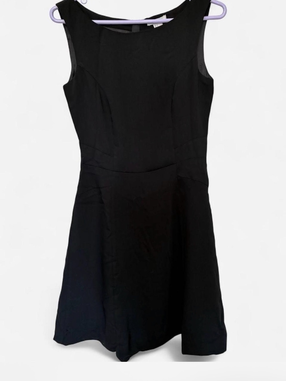 H&M Black Sleeveless A-Line Dress NWT Size 6